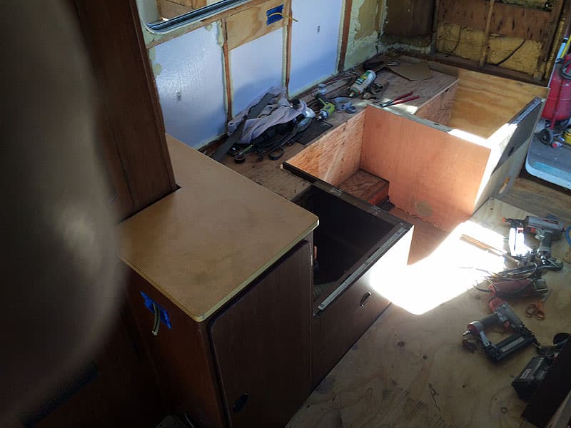 Restoring a camper dinette