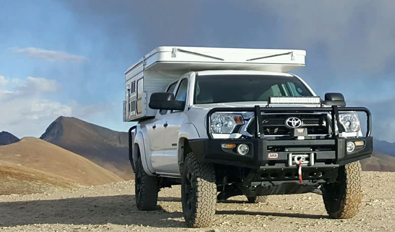 2015 Toyota Tacoma and Four Wheel Campers