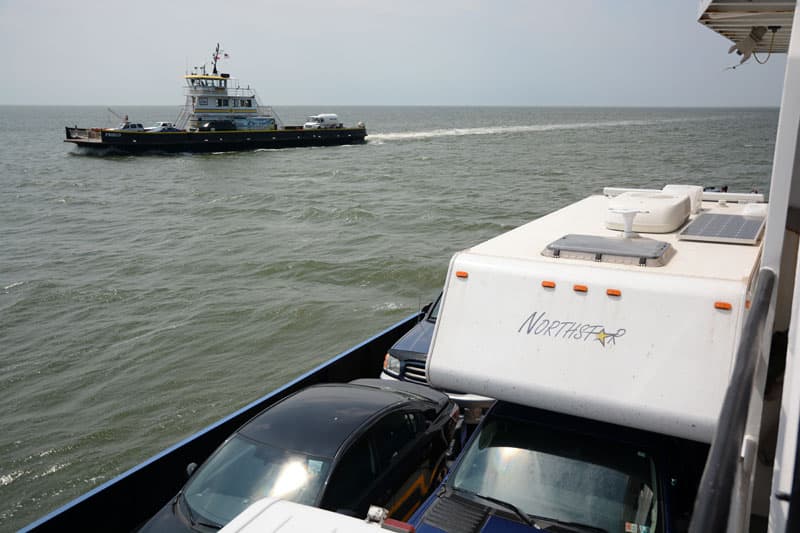 Another Ferry Going To Ocracoke Island