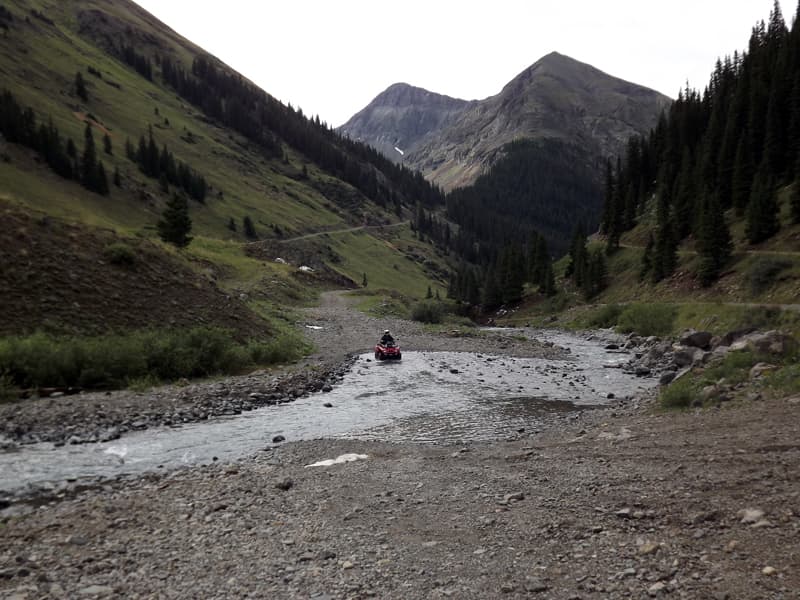 Approaching Animas Forks from Eureka