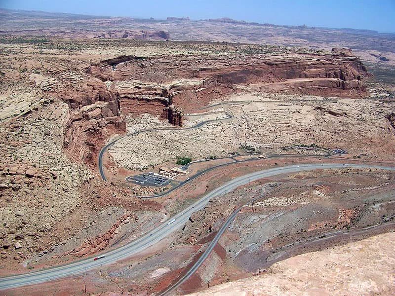 View at Arches National Park