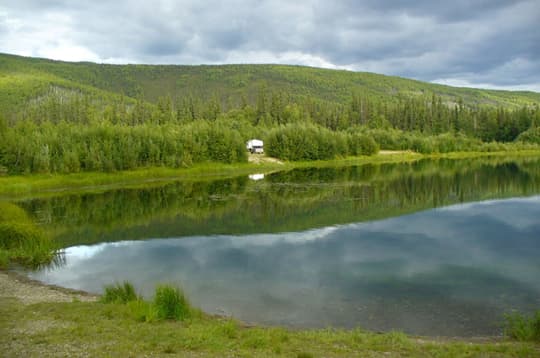 Alaska-night-spot-near-Chena-Hot-Springs