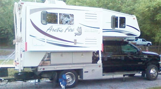 full-time-fifth-wheel-leveling-system