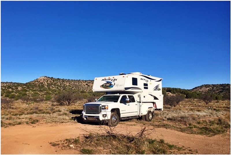 BLM camping outside Sedona