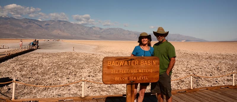 Badwater Basin, Below Sea Level