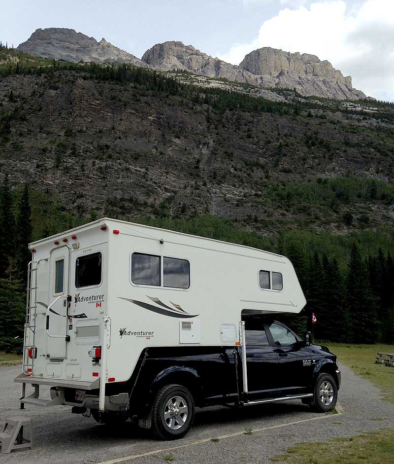 Camping at Banff National Park