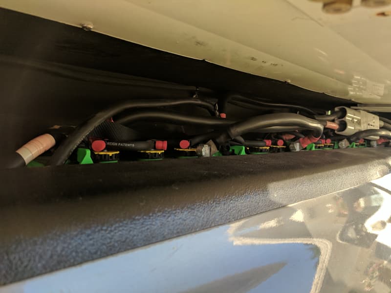 Batteries hard to reach with camper on truck