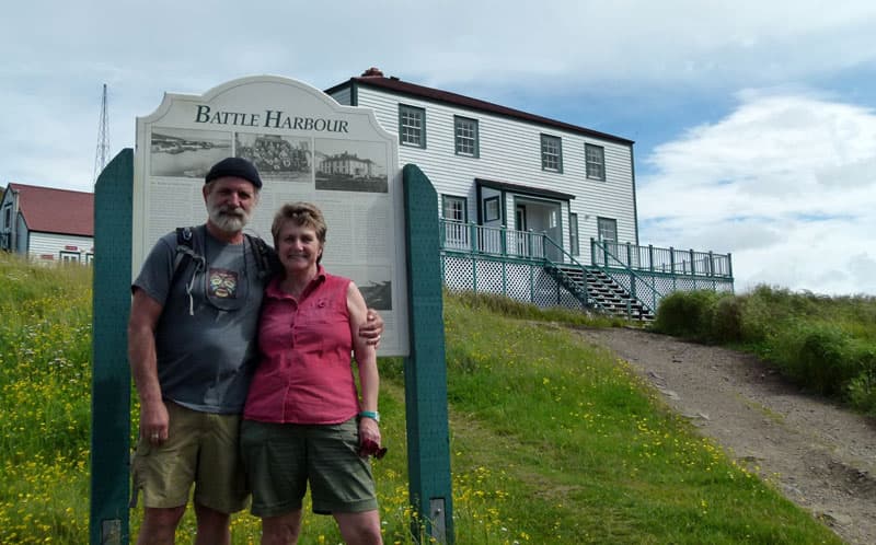 Battle Harbour sign