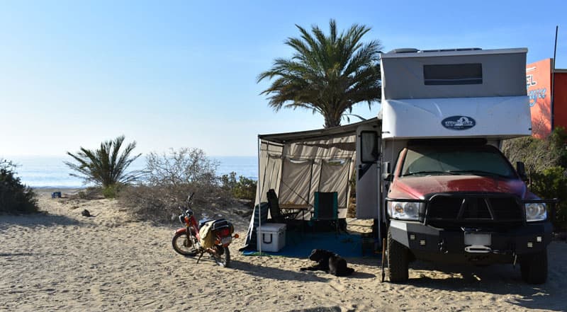 Beach Camping Relaxing Mexico