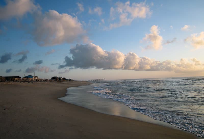 Beach Waves Outer Banks