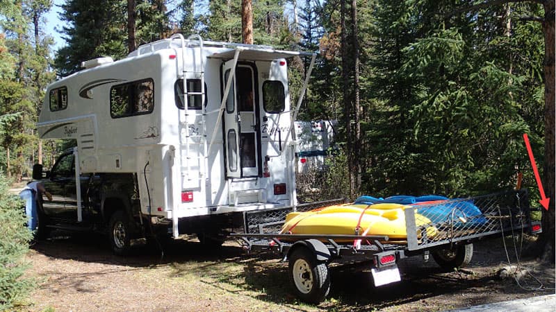 Bear two Bigfoot Camper