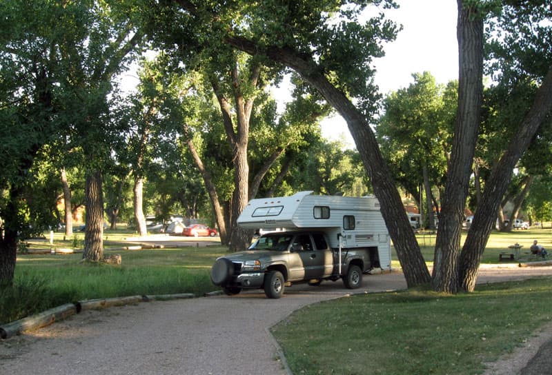 Belle Fouche Campground, Wyoming