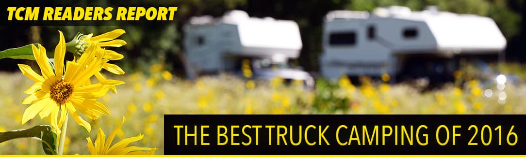 Best Truck Camping Experiences 2016