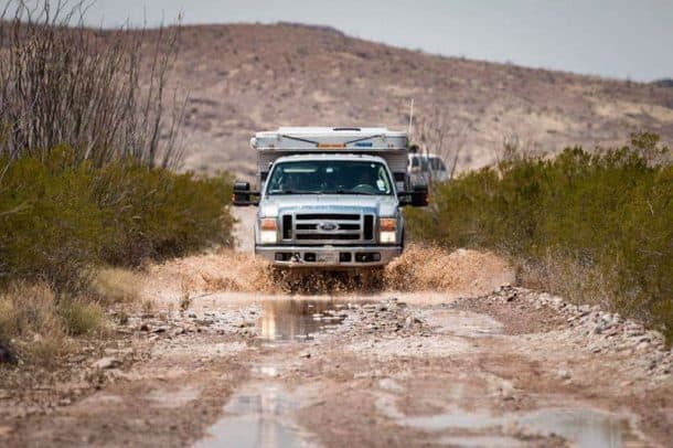 #049 - Roger RedmondBig Bend State Park, Texas2009 Ford F2502015 FWC HawkCamera Used - PhoneA group of trucks went for a week to Big Bend State Park.