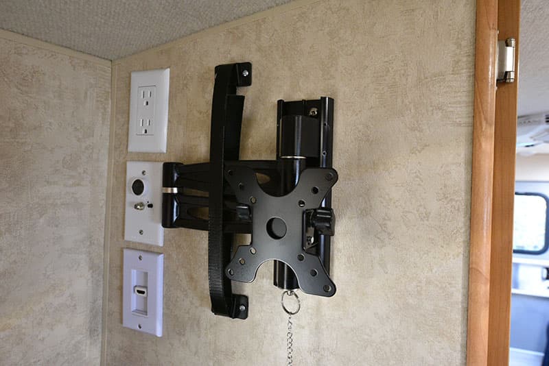 Bigfoot 10.4 Cabover Passenger Side TV Mount