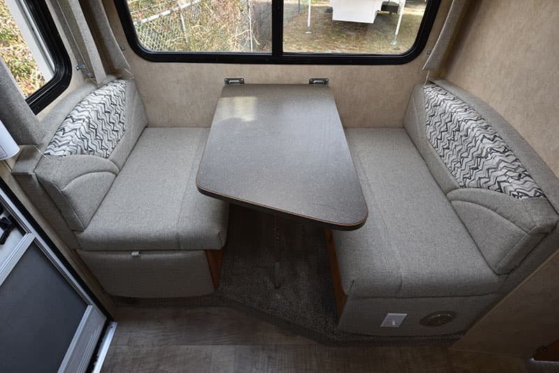 Bigfoot 10.4 Truck Camper Dinette