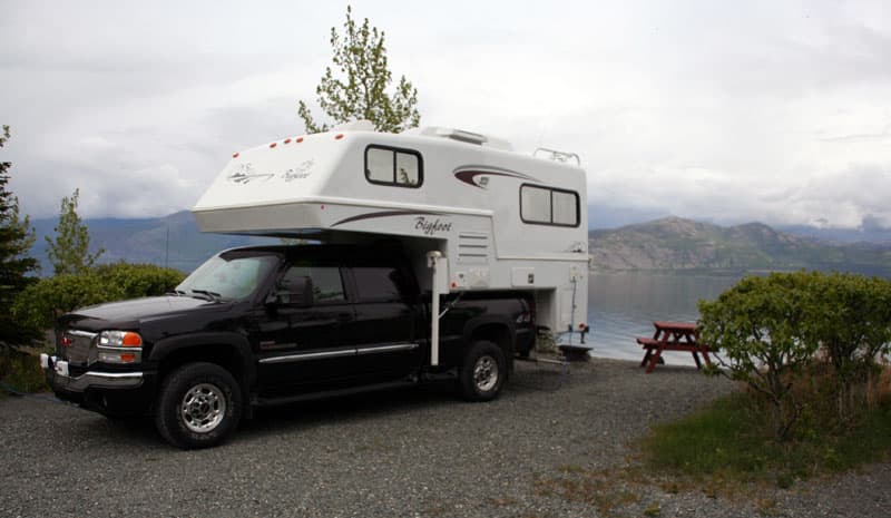 Bigfoot 9 4 Camper camping