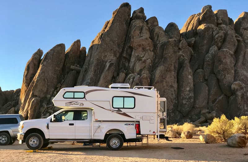 Bigfoot Camper In Alabama Hills California