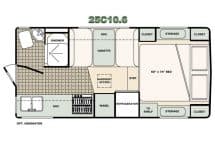 Bigfoot floorplan 25C10-6