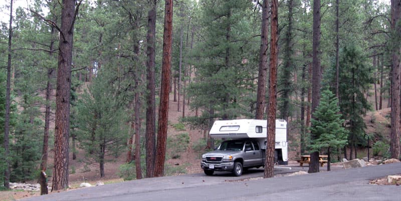 Black Canyon USFS campground, New Mexico