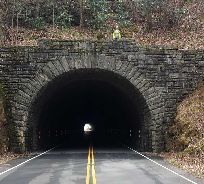 Blue Ridge Parkway National Tunnel