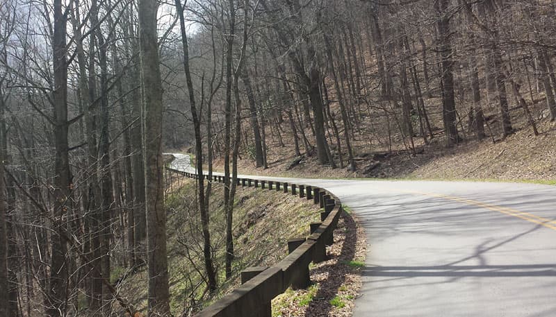 Blue Ridge Parkway Curves