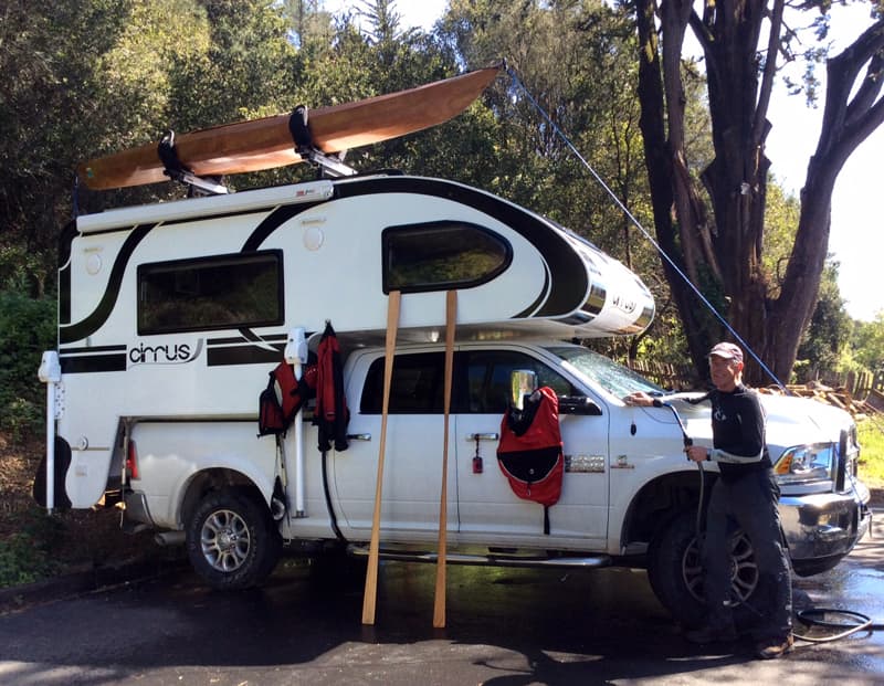 Cirrus truck camping