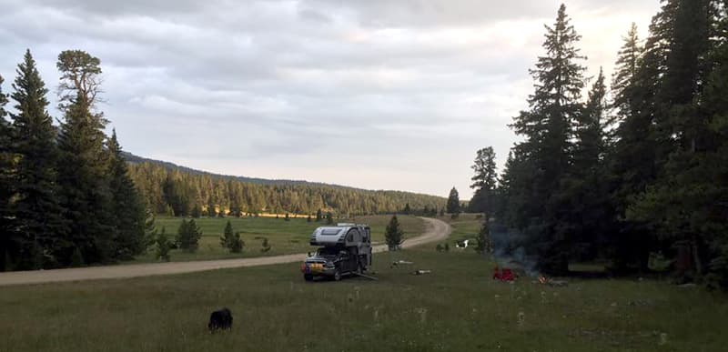 Boondocking Bighorn National Forest