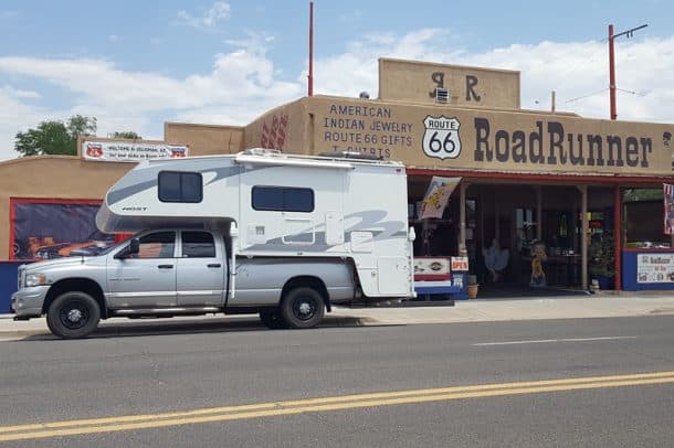 #034 - Mike BorregoSiligman, Arizona2005 Dodge Ram 35002008 Host YellowstoneCamera Used - iPadThis photo was taken on June 22, 2017 and the temperature was 105 degrees.  Just as I was getting ready to take the picture, a tour bus pulled up right behind my truck and parked for thirty minutes.  I had to wait in the hot sun for the bus to leave when no cars were passing on the highway.