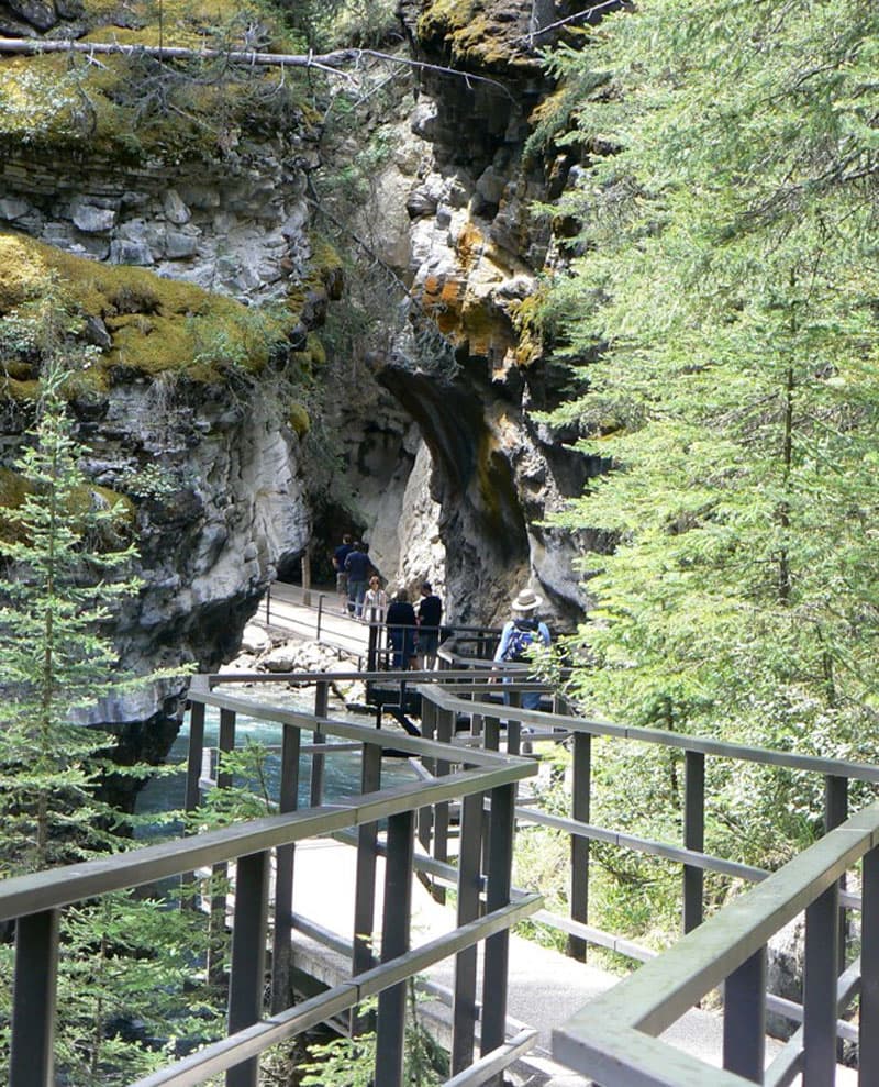 Johnston Canyon Canadian Rockies