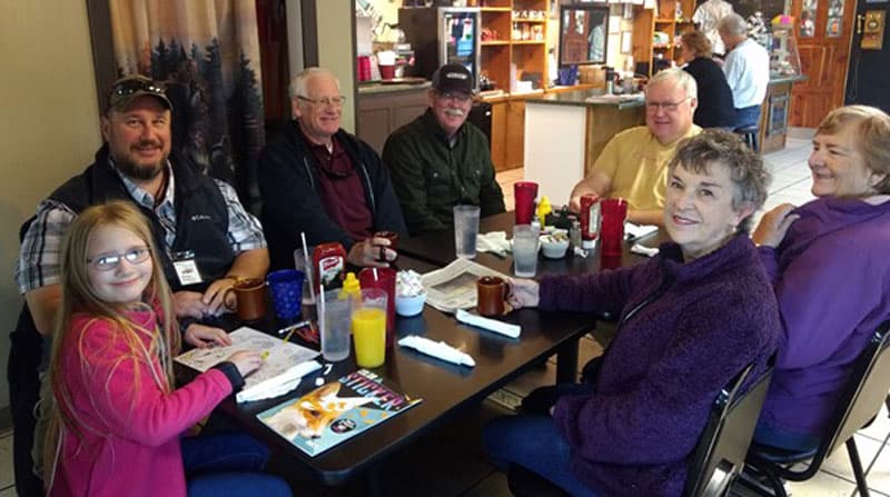 Breakfast At The Hungry Hunter Restaurant, Missouri