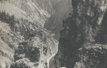 Bright Angel at the Grand Canyon in 1931