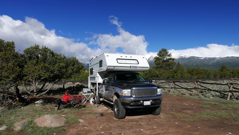 Buena Vista Colorado camping