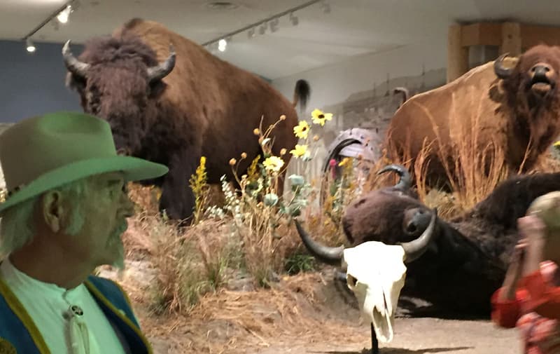 Touring the Buffalo Bill Cody Museum