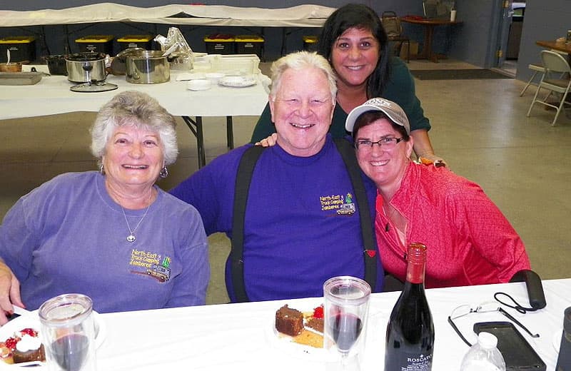 Buffet Dinner at Northeast Jamboree in Gettysburg