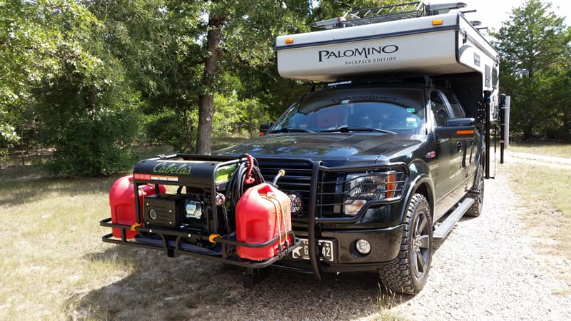 Cabelas Generator And Fuel Tanks