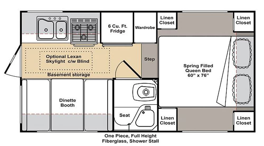 Dream Camper Floor Plan Contest Part 1