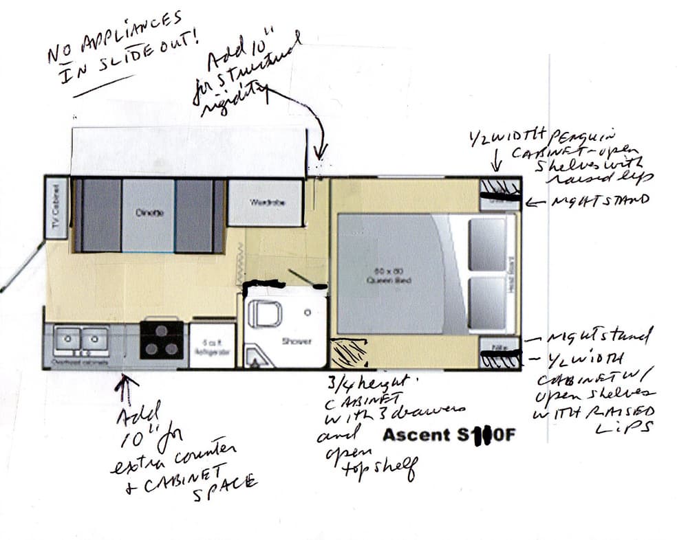 Dream Camper Floor Plan Contest Part 2