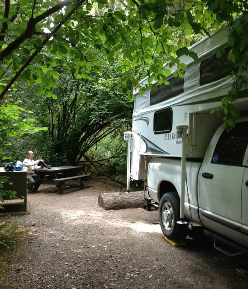 Jedediah Smith Redwoods State Park campground