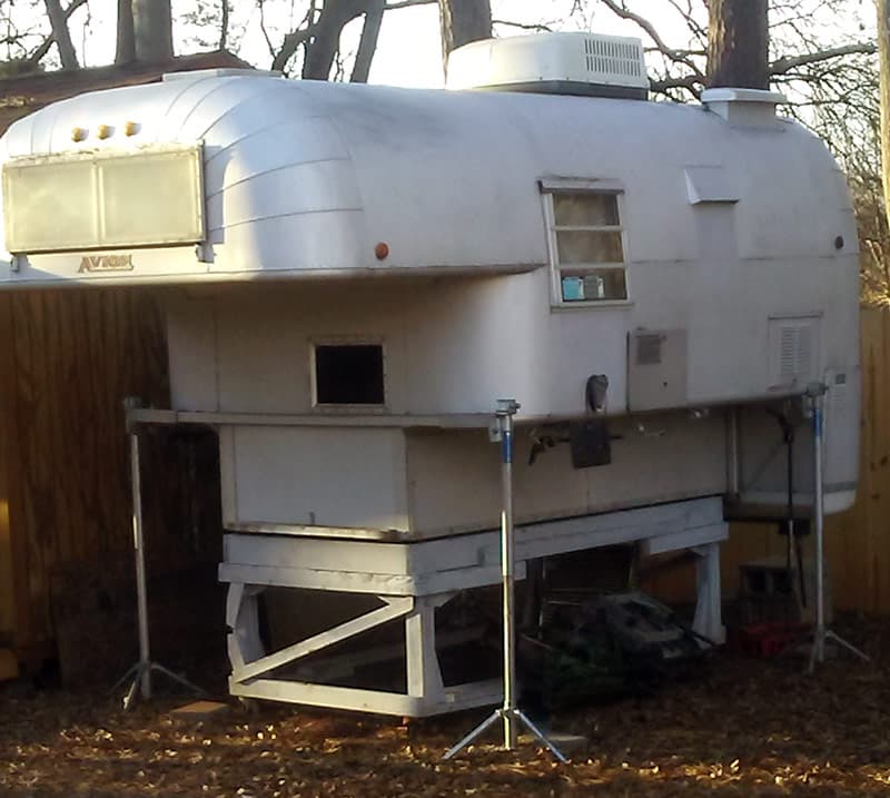 Camper Restoration, Avion Truck Camper