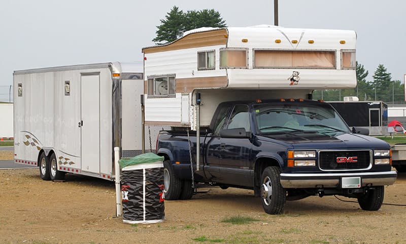 1972 Caveman truck camper