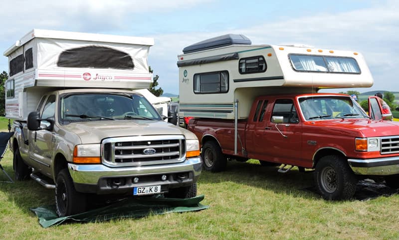 Jayco truck camper restoration