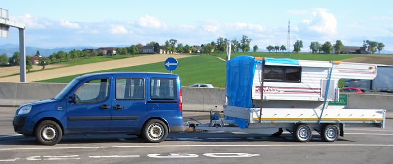 Jayco camper coming home