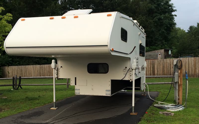 Camper Off Truck Inspection