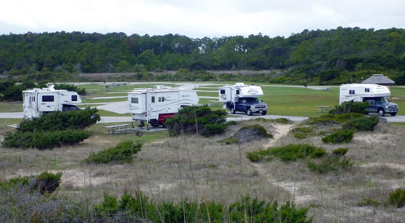 Ocracoke Island Campers Ocracoke Campground