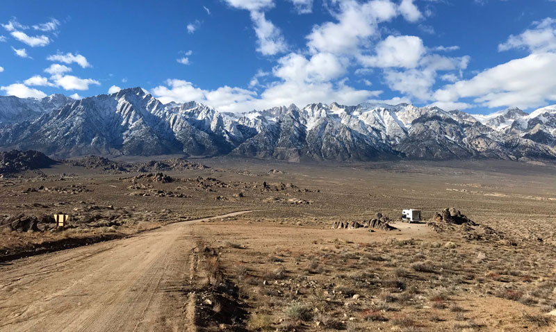 Camping Alabama Hills For Free