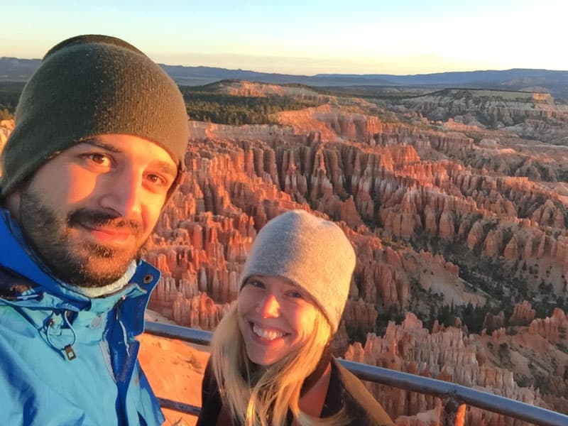 Camping Bryce Canyon National Park In The Cold