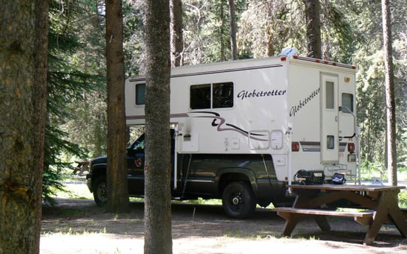 Camping Canadian Rockies