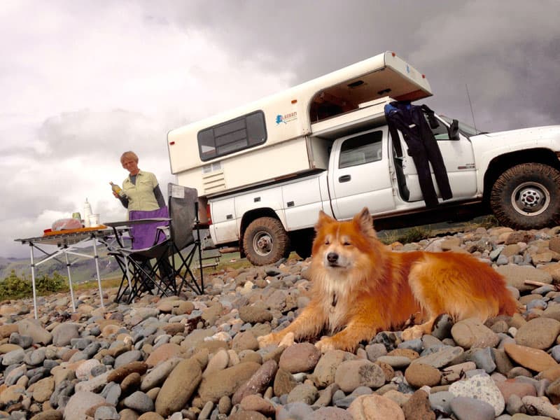 Camping At Snaefellsnes Peninsula Ocean Beach Iceland