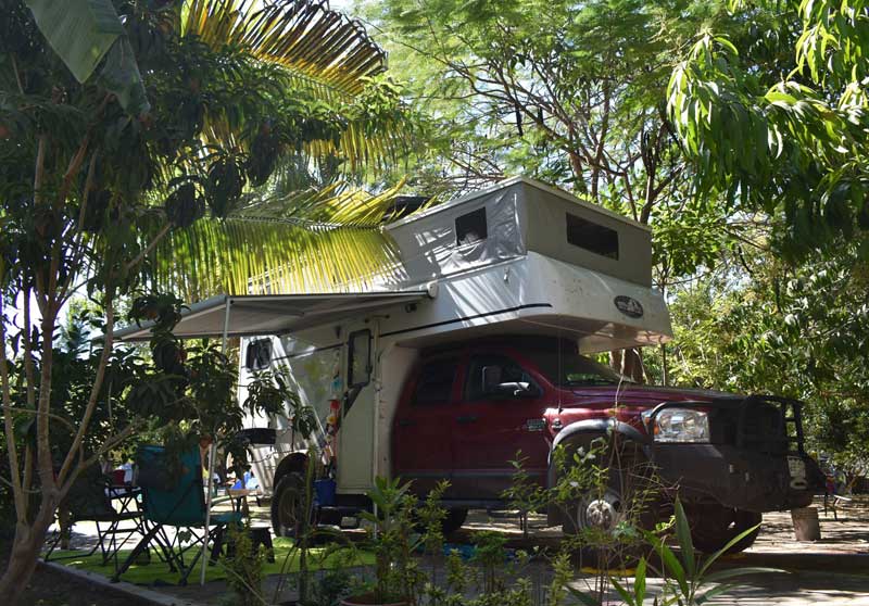 Camping In The Jungle Mexico